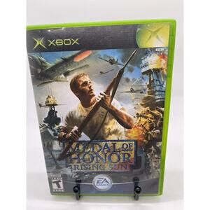 Medal of Honor Rising Sun Xbox Complete CIB With Manual Fast Free Shipping